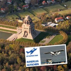 Gutschein Rundflug Leipzig und Neuseenland