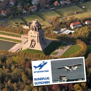 Gutschein Rundflug Leipzig und Neuseenland