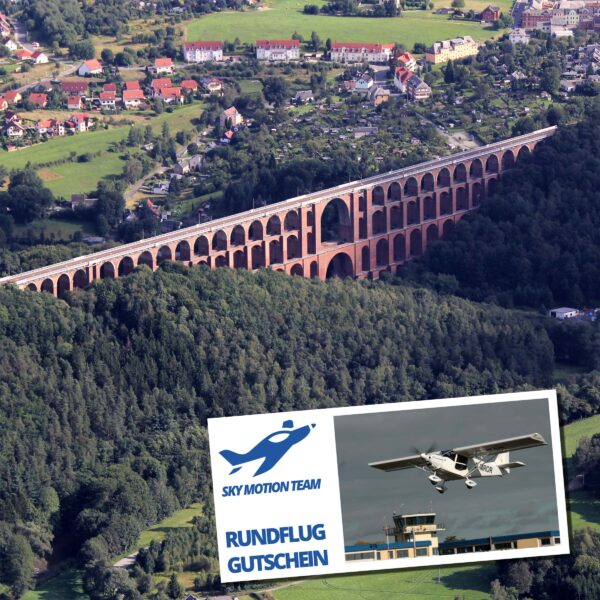 Gutschein Rundflug Vogtland