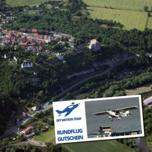 Gutschein Rundflug Saaletal