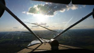 Spätsommer-Flug