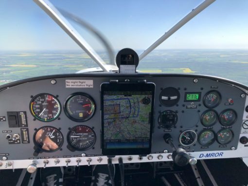 Flugzeug-Cockpit Flugzeug-Cockpit