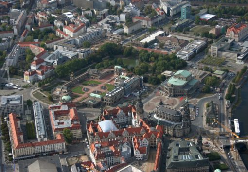 Zwinger, Semperoper und Hofkirche Zwinger, Semperoper und Hofkirche