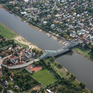 Blaues Wunder in Dresden