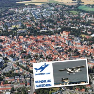 Gutschein Rundflug Freiberg