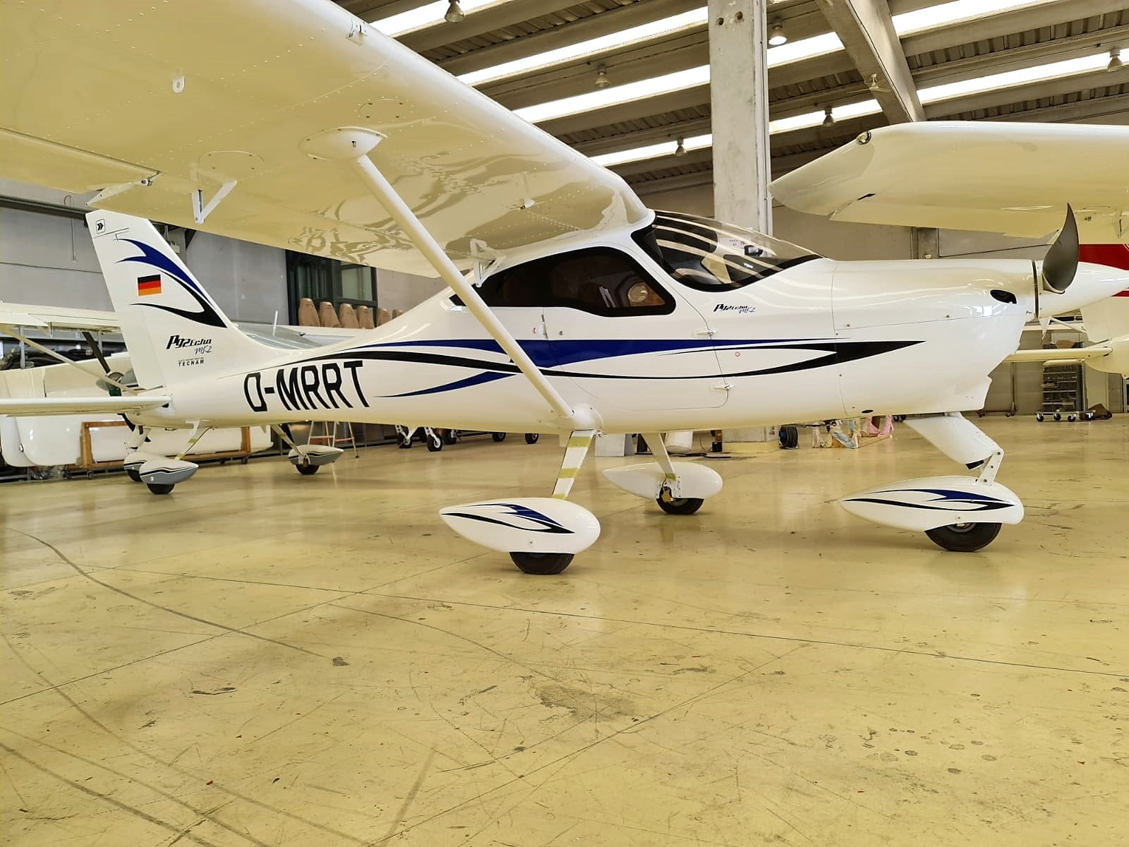 Tecnam P92 Echo MkII Sky Motion Team Rundflüge und Luftbilder