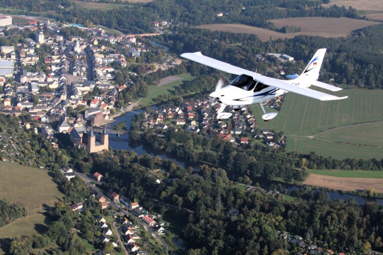 Rundflug Leipzig, Muldental & Neuseenland